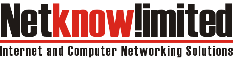 Netknow computer support logo Netknow computer support logo